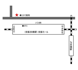 居橋駅前校地図